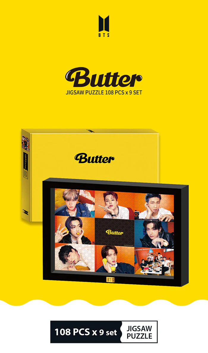 BTS 108pcs JIGSAW PUZZLE 9 SET + FRAME - Image 2