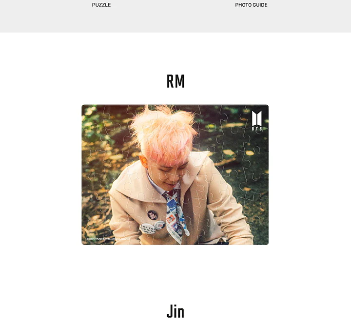 BTS 48 Mini Puzzle HYYH The Most Beautiful Moment in Life Pt.2 - Image 3
