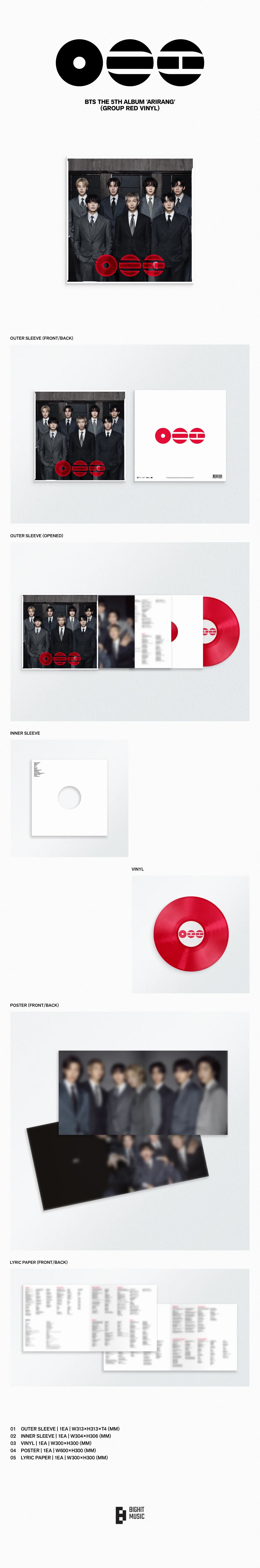BTS - ARIRANG [Standard Vinyl] LP - Image 2