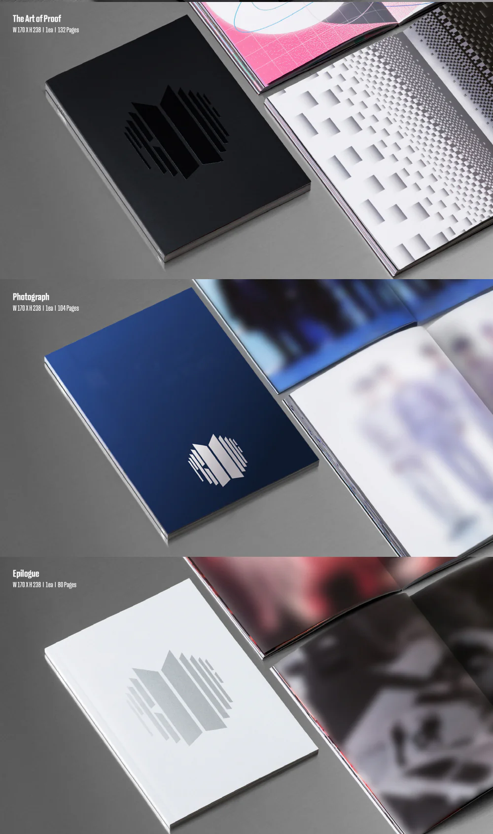 BTS Bangtan Boys - Proof Standard Edition [BTS Anthology Album] CD+Folded Poster+KPOP MARKET LIMITED EXTRA PHOTOCARDS SET - Image 4