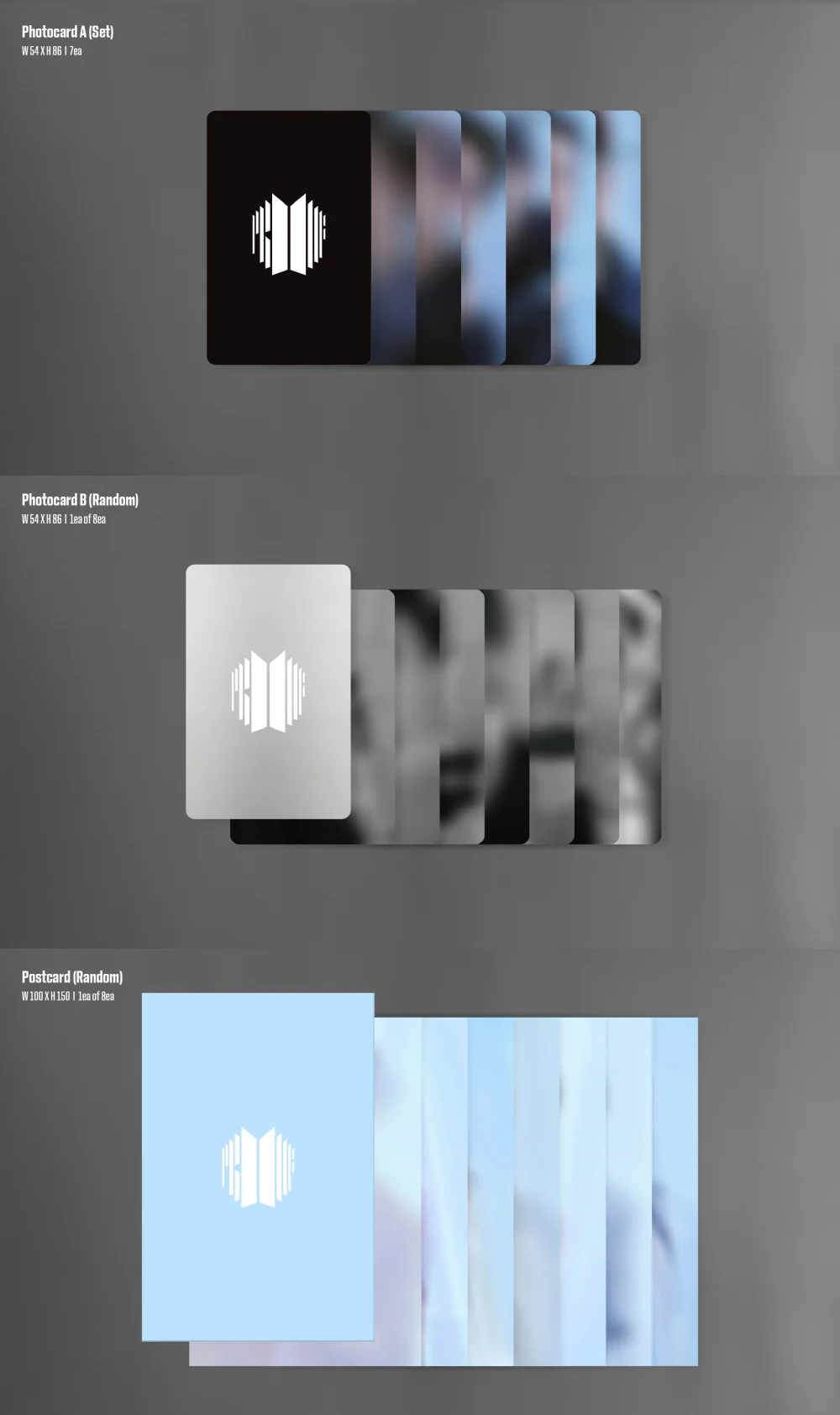 BTS Bangtan Boys - Proof Standard Edition [BTS Anthology Album] CD+Folded Poster+KPOP MARKET LIMITED EXTRA PHOTOCARDS SET - Image 6