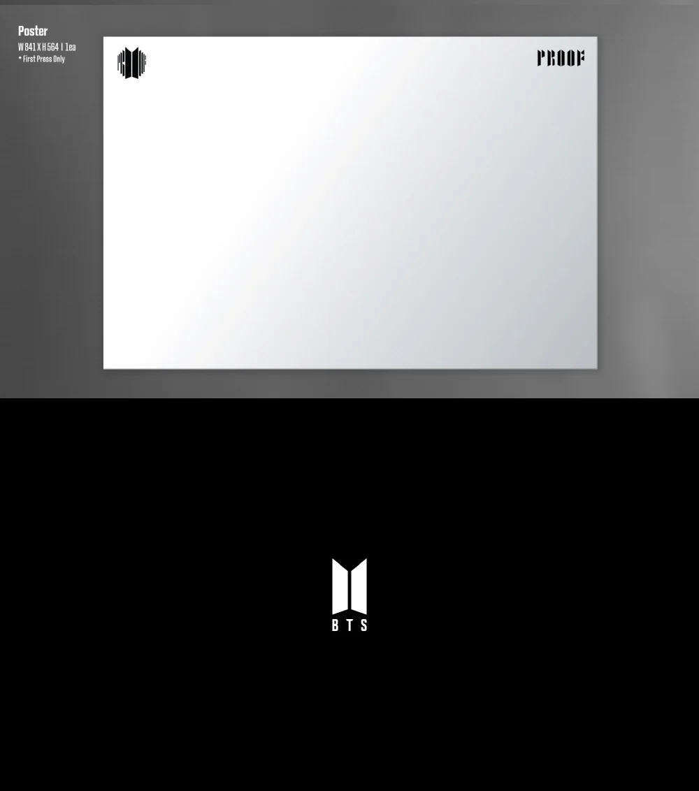 BTS Bangtan Boys - Proof Standard Edition [BTS Anthology Album] CD+Folded Poster+KPOP MARKET LIMITED EXTRA PHOTOCARDS SET - Image 7