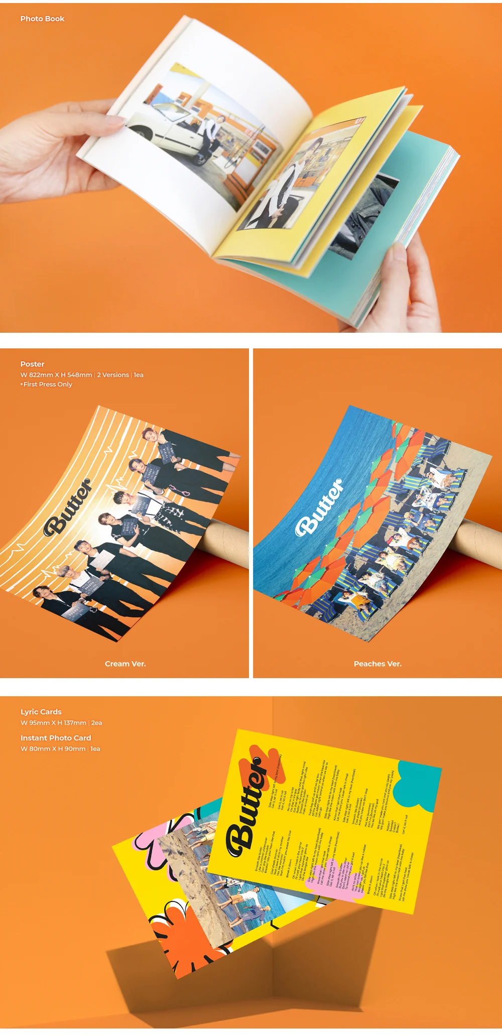 BTS - Butter Album+Extra Photocards Set - Image 4