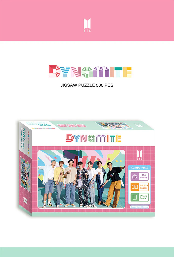BTS JIGSAW PUZZLE 500pcs [DYNAMITE] - Image 2