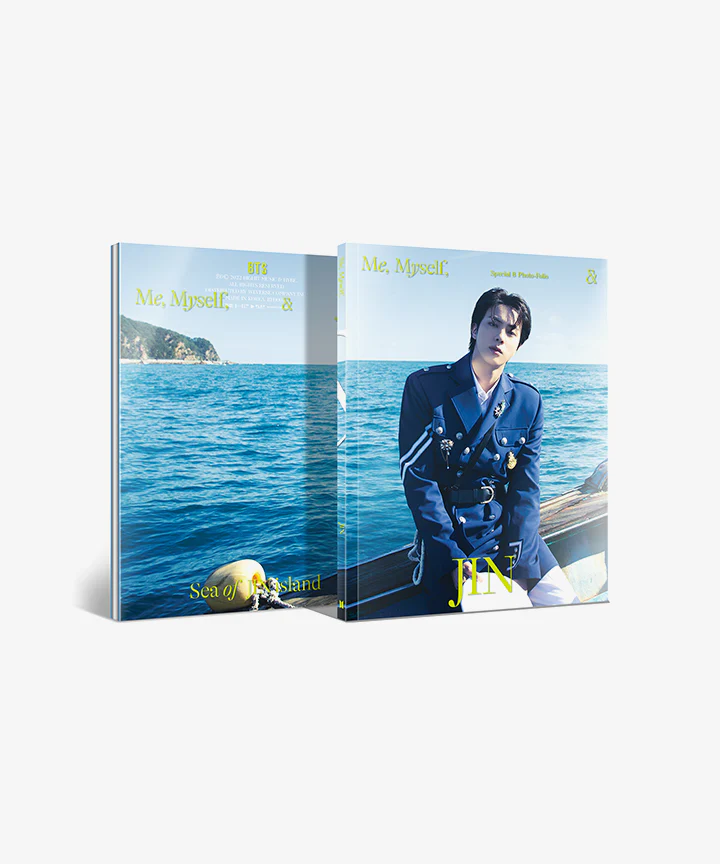 BTS JIN - Special 8 Photo-Folio Me, Myself, and Jin Sea of JIN island