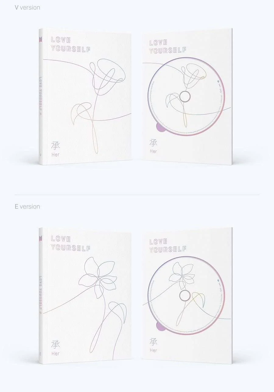BTS - LOVE YOURSELF 承 Her (5th mini) Album+Extra Photocard Set - Image 4