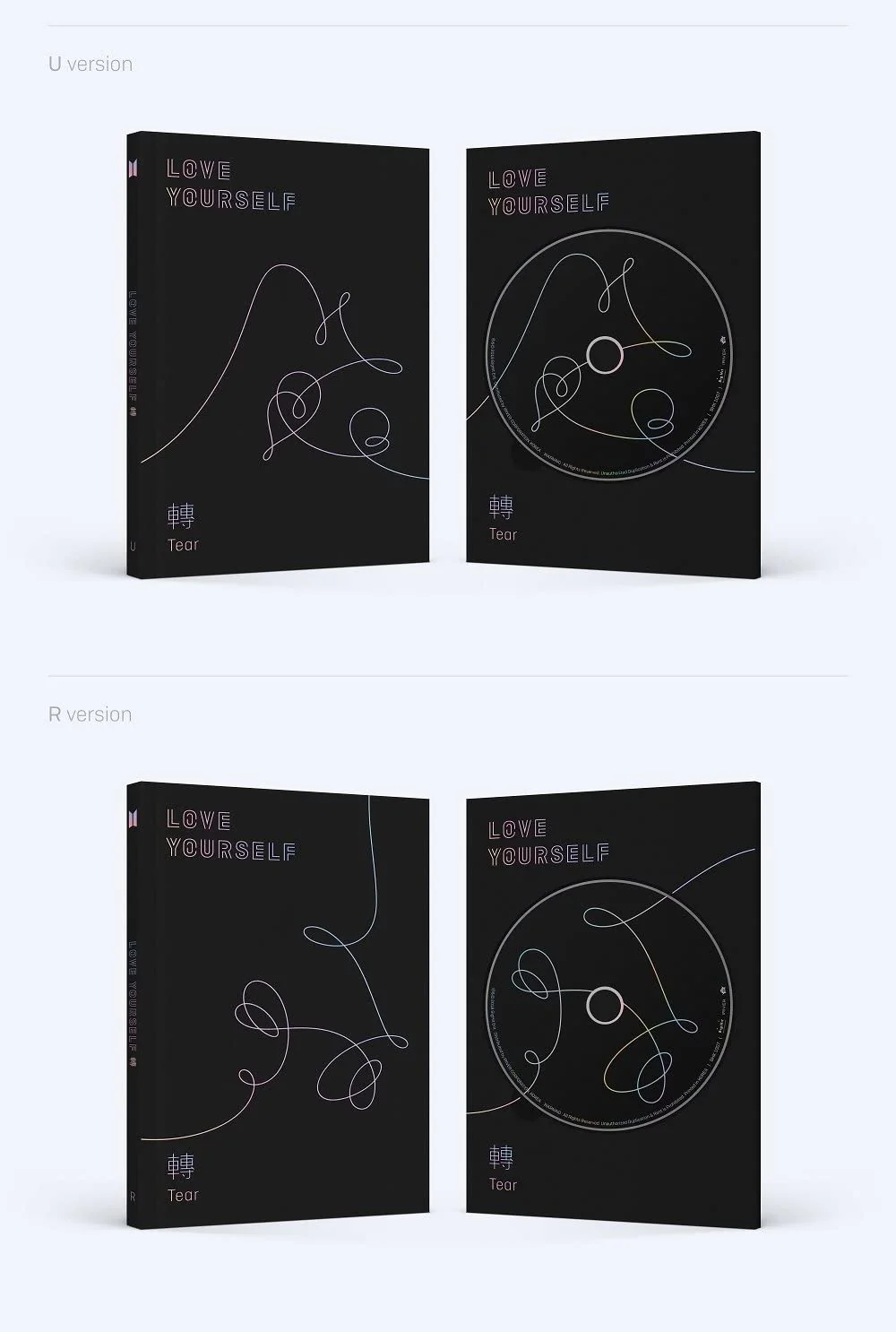 BTS - LOVE YOURSELF 轉 Tear (Vol.3) Album+Extra Photocard Set - Image 4