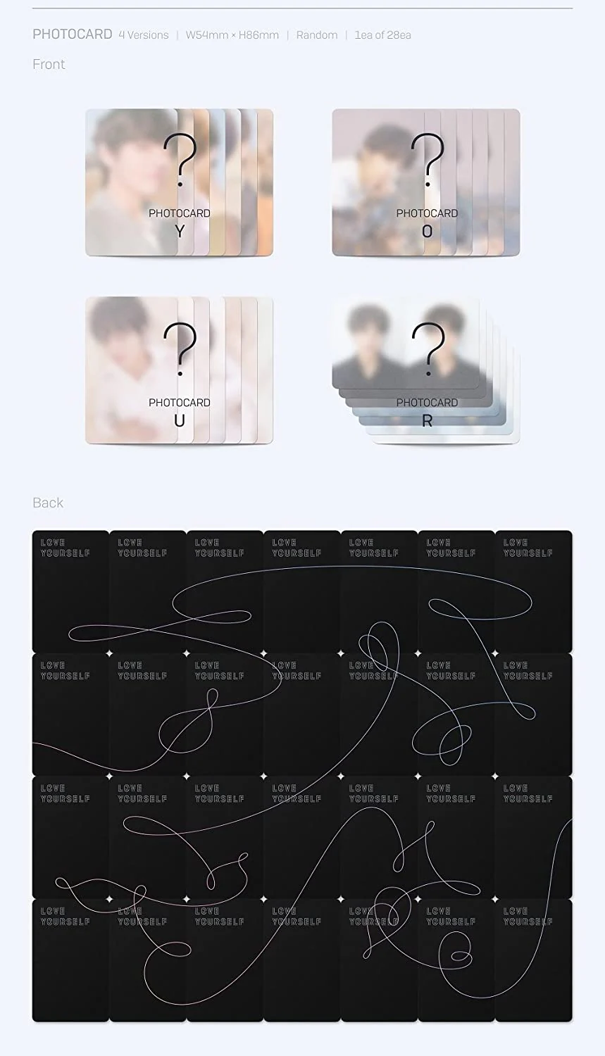 BTS - LOVE YOURSELF 轉 Tear (Vol.3) Album+Extra Photocard Set - Image 6