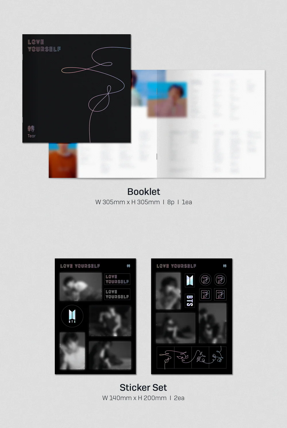 BTS - LOVE YOURSELF 轉 Tear [Vinyl LP] - Image 3