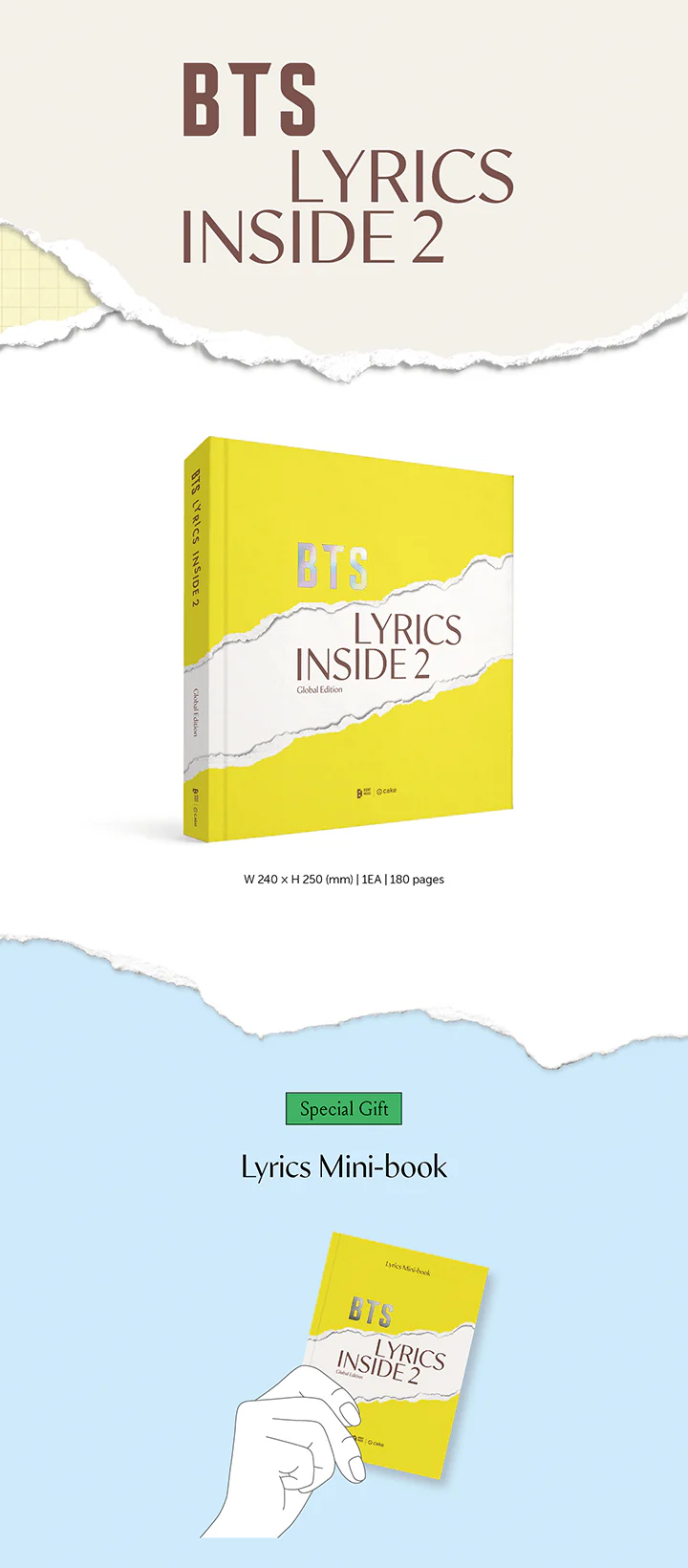BTS LYRICS INSIDE 2 - Image 2