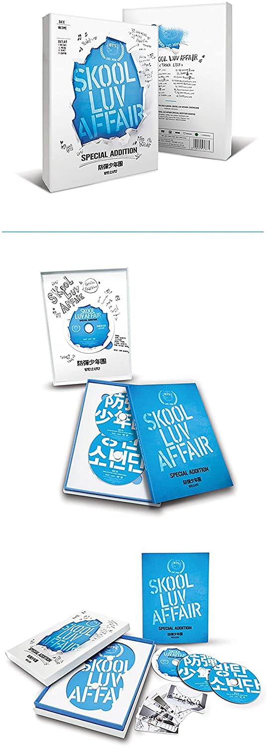 BTS - Skool Luv Affair Special Addition 2020+Extra Photocards Set - Image 3