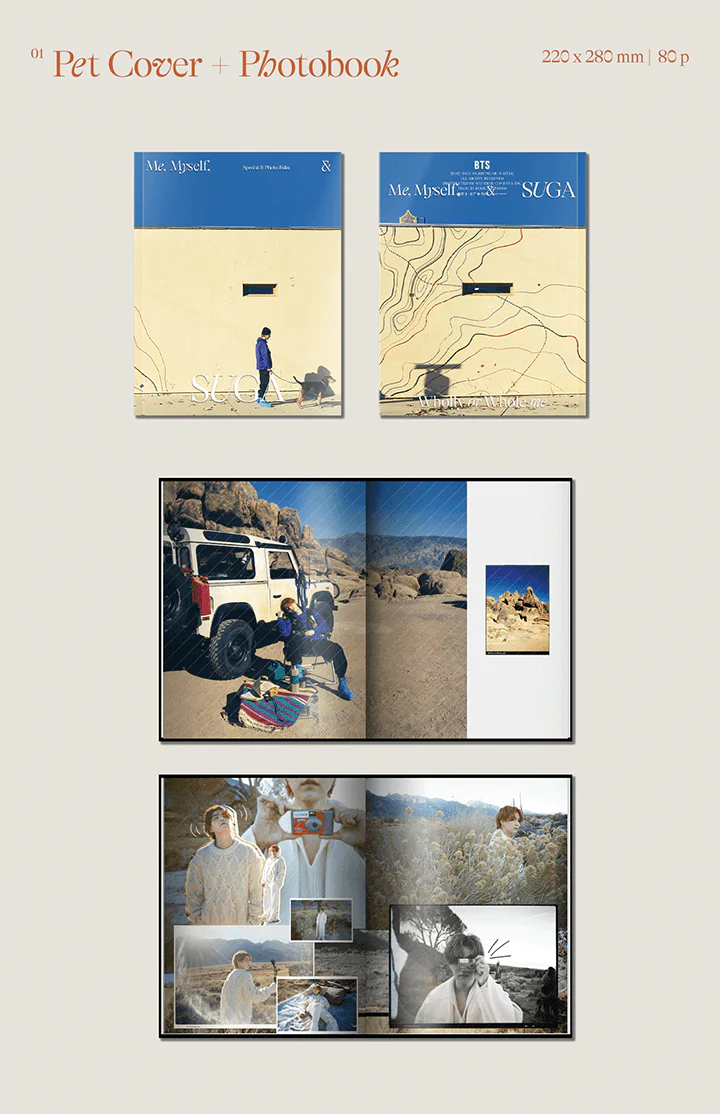 [2nd PO] BTS Special 8 Photo-Folio Me, Myself, and SUGA [Wholly or Whole me] - Image 3