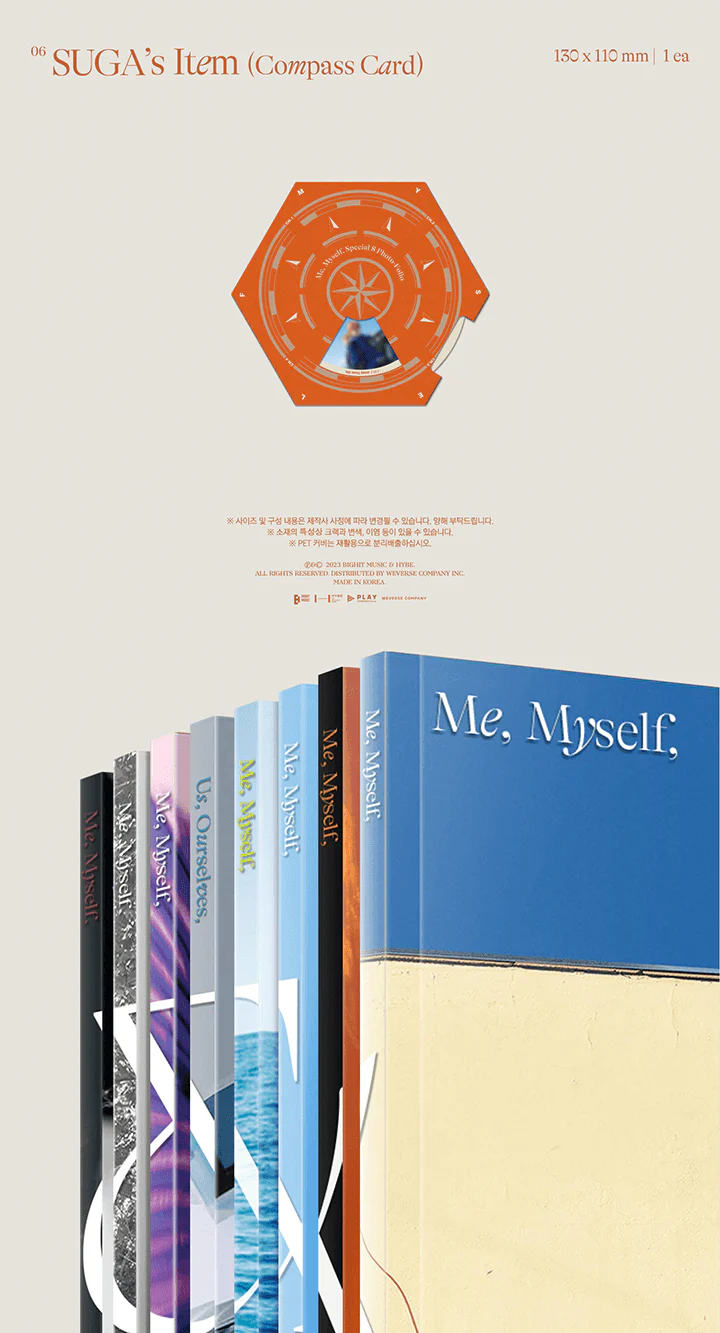 [2nd PO] BTS Special 8 Photo-Folio Me, Myself, and SUGA [Wholly or Whole me] - Image 6