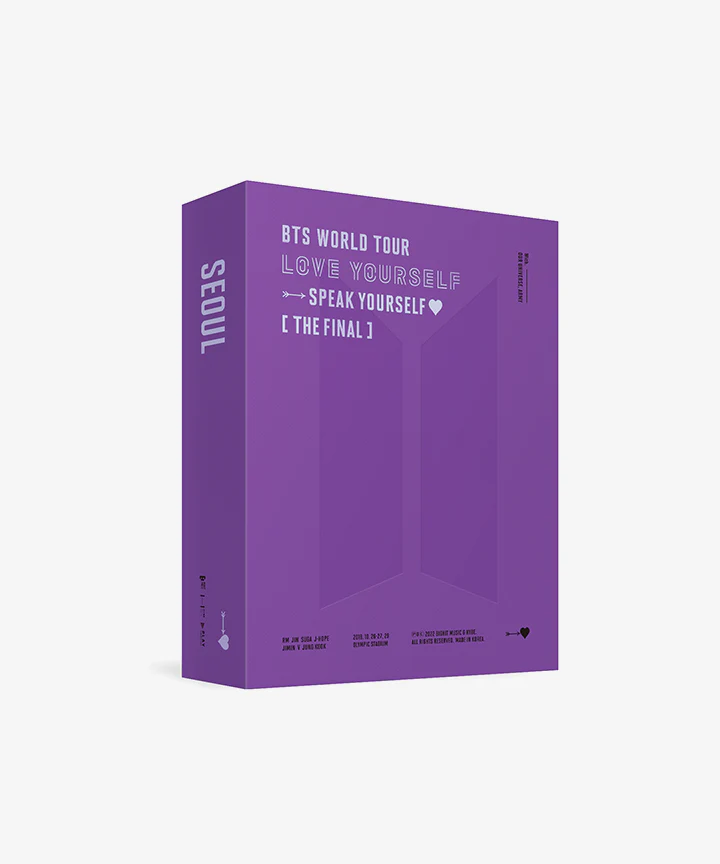 BTS - World Tour ‘LOVE YOURSELF : SPEAK YOURSELF’ [THE FINAL] DIGITAL CODE