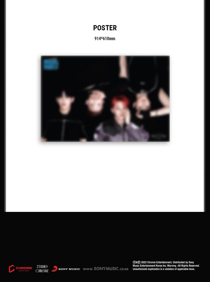 Bz-Boys - OUTLAW (1st Mini Album) CD+Folded Poster - Image 5