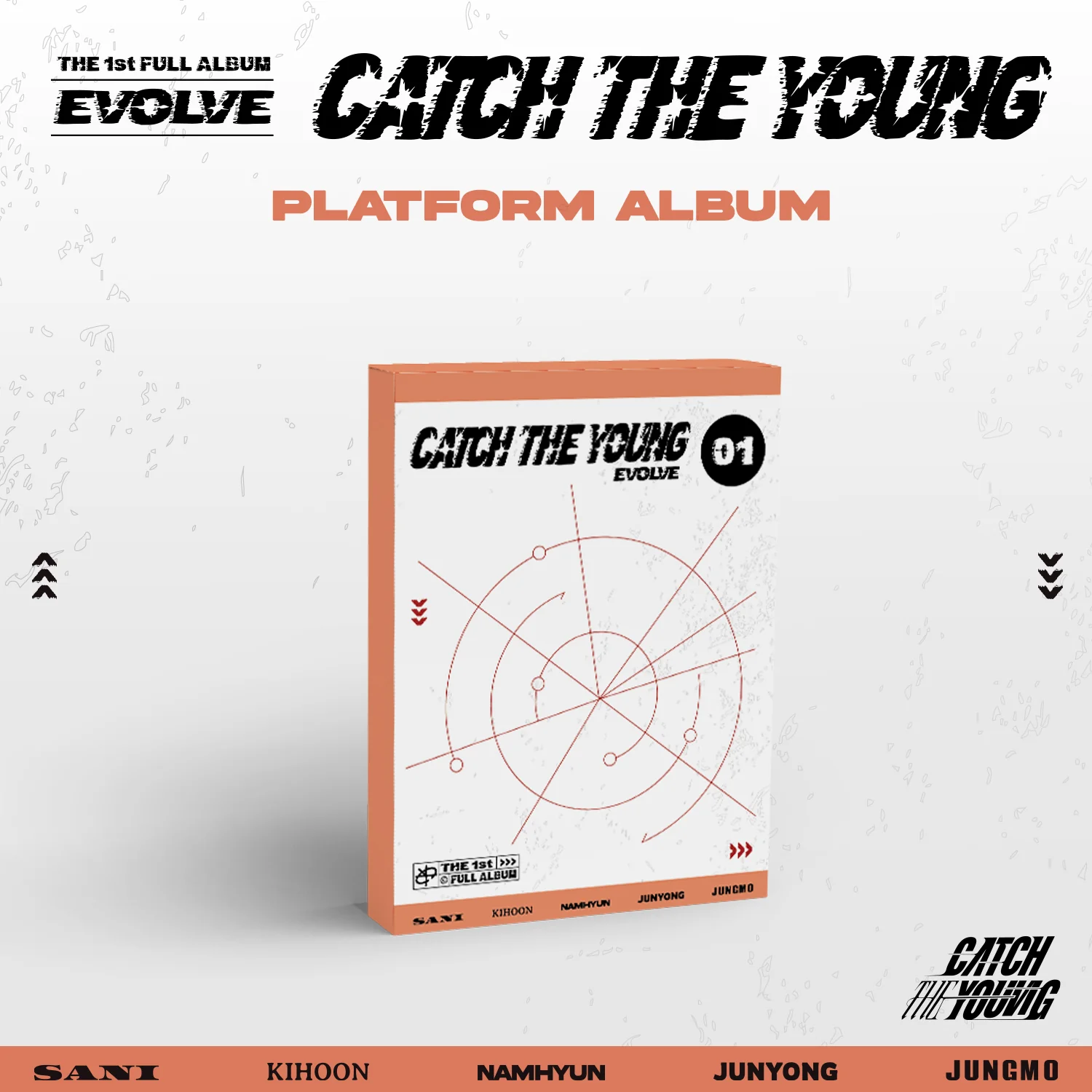 Catch The Young - 1st Full Album Evolve Platform Album version