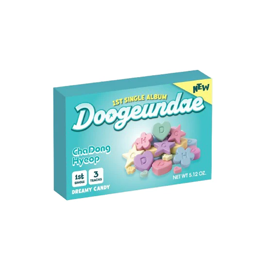 Cha Dong Hyeop Drippin - 1st Single Album Doogeundae 두근대 QR version - Image 3