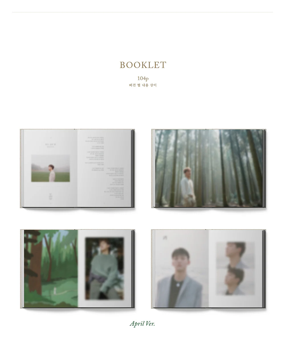 CHEN EXO - 1st Mini Album April, and a Flower (random ver.) CD - Image 4