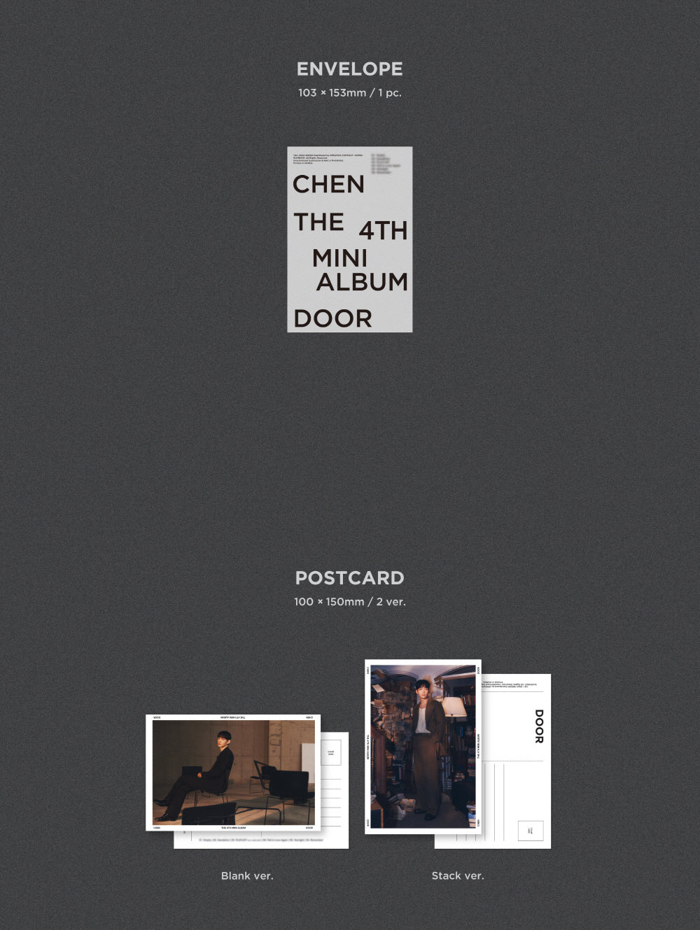 CHEN EXO - DOOR (4th Mini Album) - Image 3