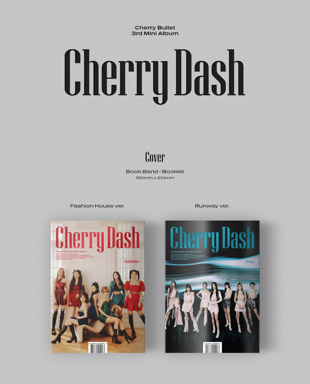 CHERRY BULLET - 3rd Mini Album Cherry Dash CD - Image 2