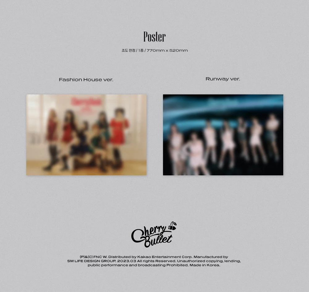 CHERRY BULLET - 3rd Mini Album Cherry Dash CD - Image 6