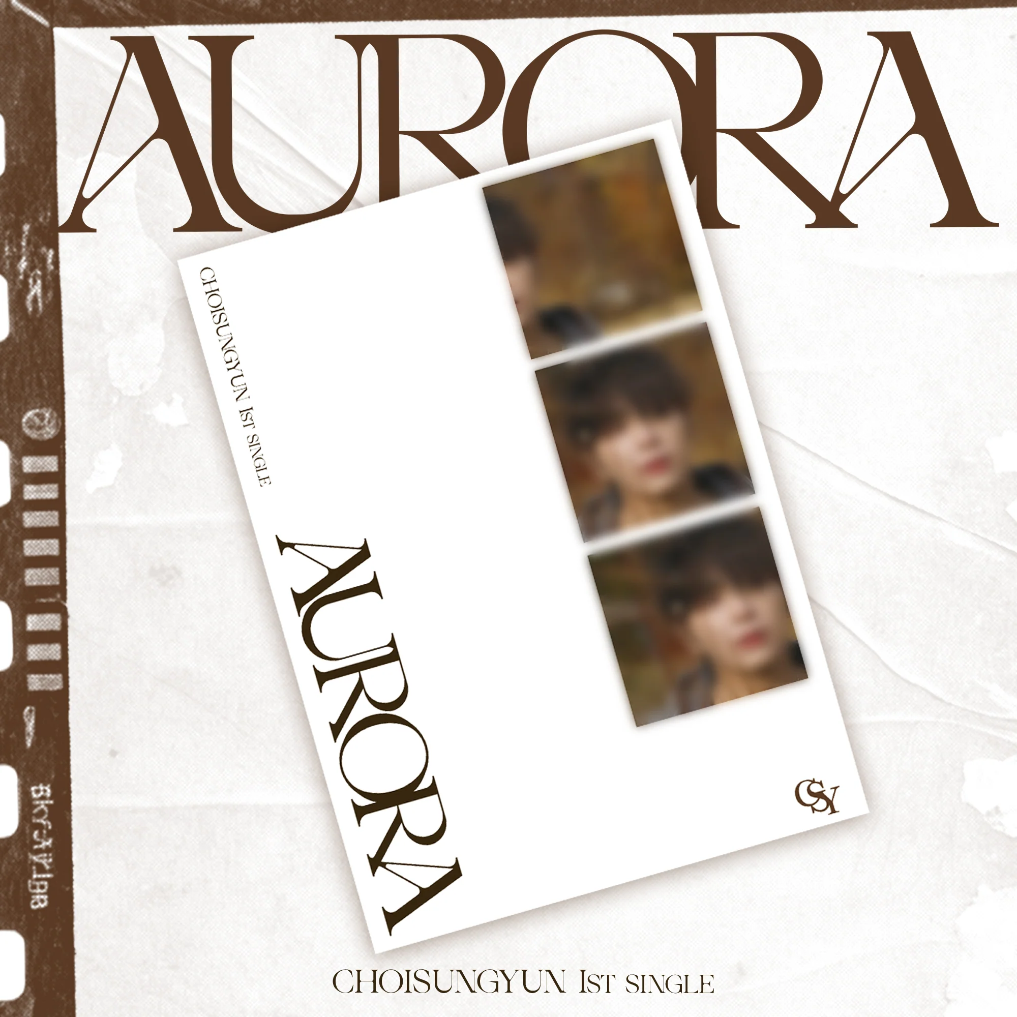 Choi Sung Yun - 1st Single Album Aurora CD