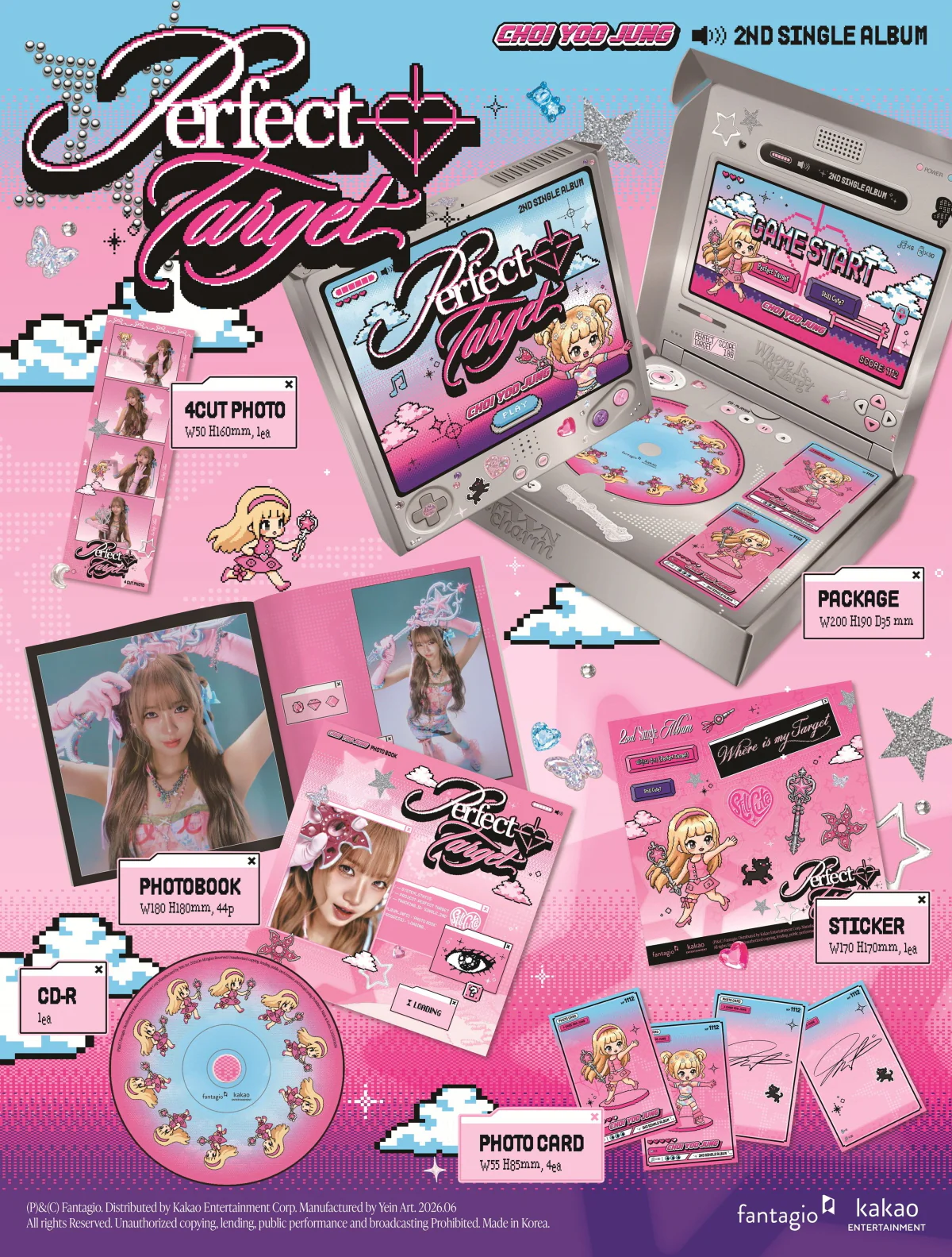 CHOI YOO JUNG - 2nd Single Album Perfect Target - Image 2