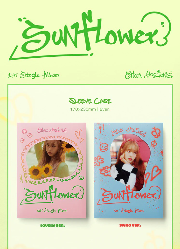 CHOI YOO JUNG - Sunflower 1st Single Album - Image 2