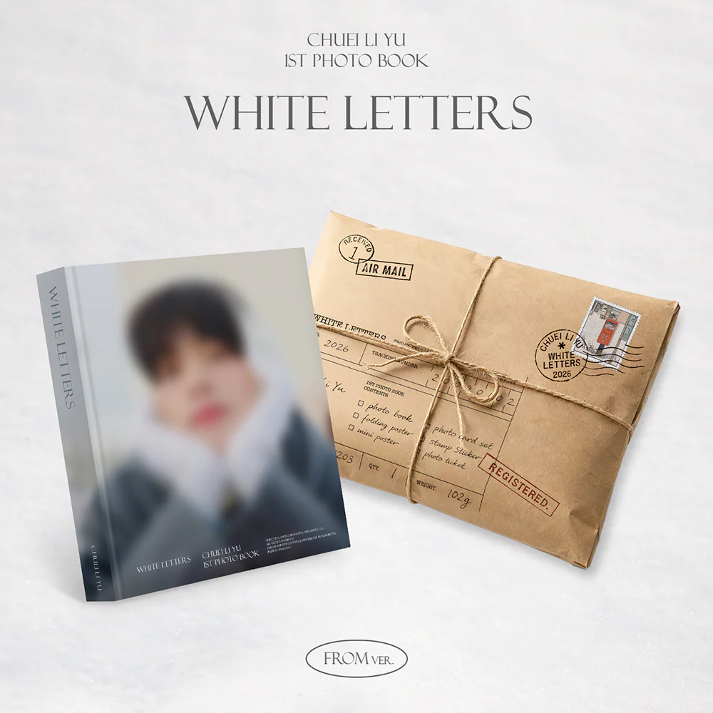 Chuei Li Yu 1st Photobook White Letters - Image 2