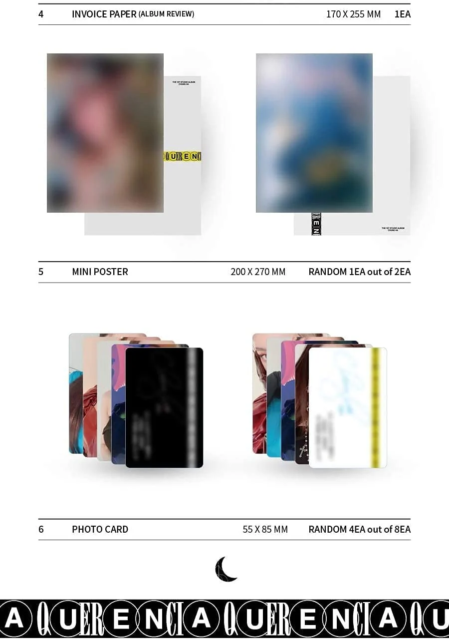 CHUNGHA - Querencia 1st Studio Album+Extra Photocards Set - Image 5