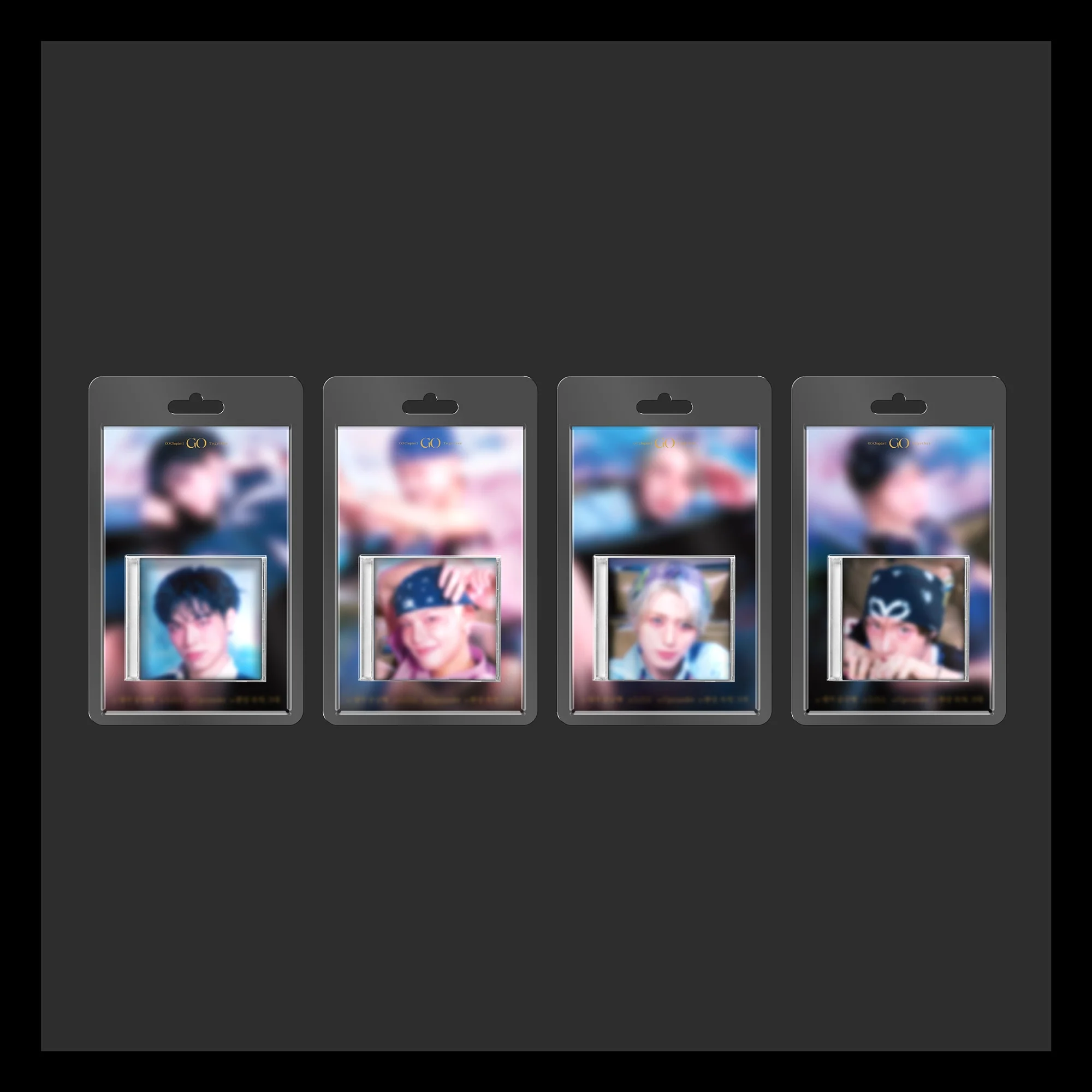 Cix - 8th Mini Album Go Chapter 1 : Go Together Keyring Random version QR Card Album - Image 2