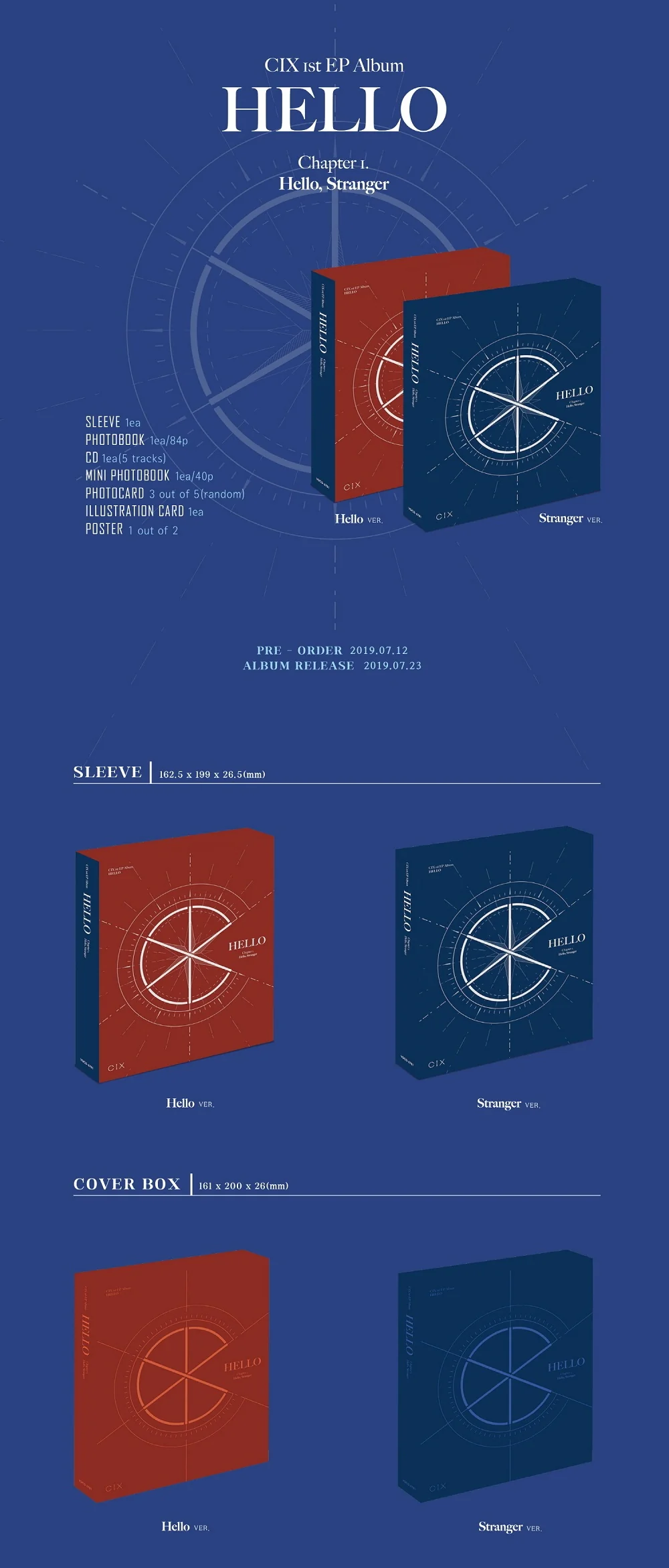 CIX - HELLO CHAPTER 1. HELLO, STRANGER (1ST EP) - Image 2