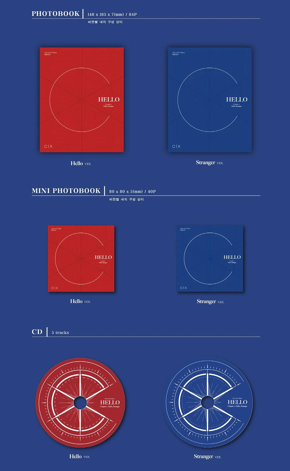 CIX - HELLO CHAPTER 1. HELLO, STRANGER (1ST EP) - Image 3