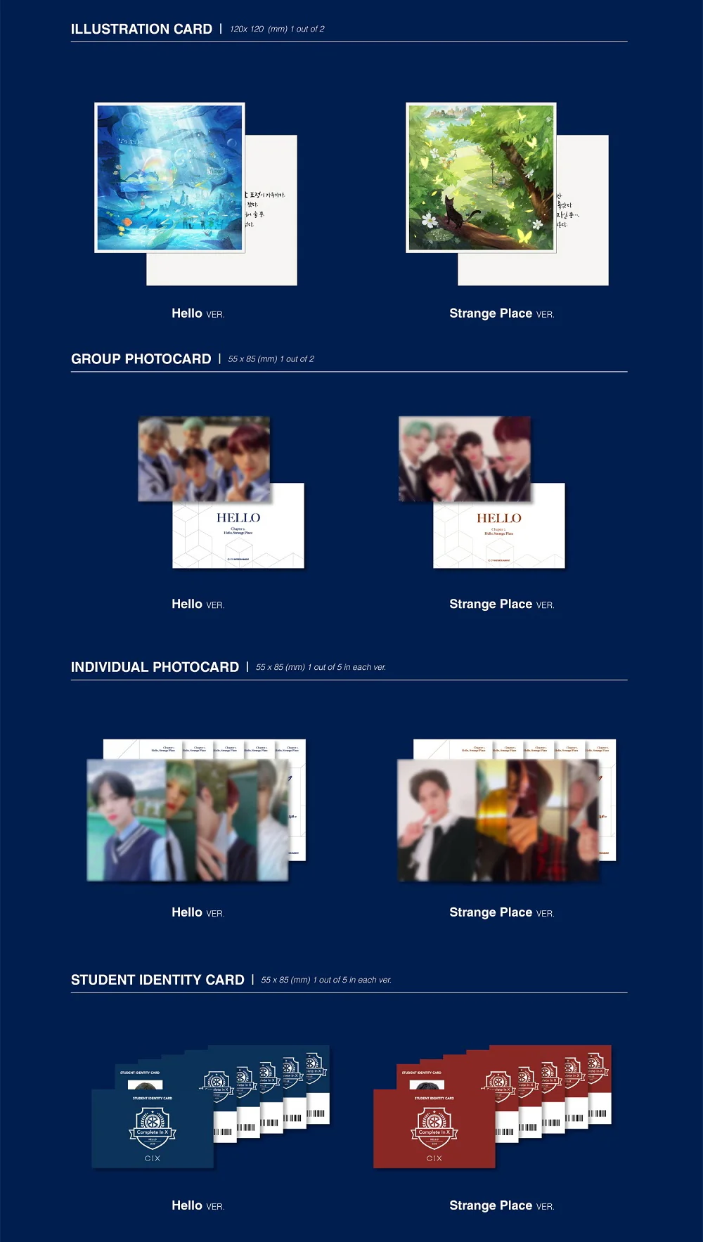CIX - HELLO CHAPTER 2. [HELLO, STRANGE PLACE] (2nd Mini Album) Album - Image 5