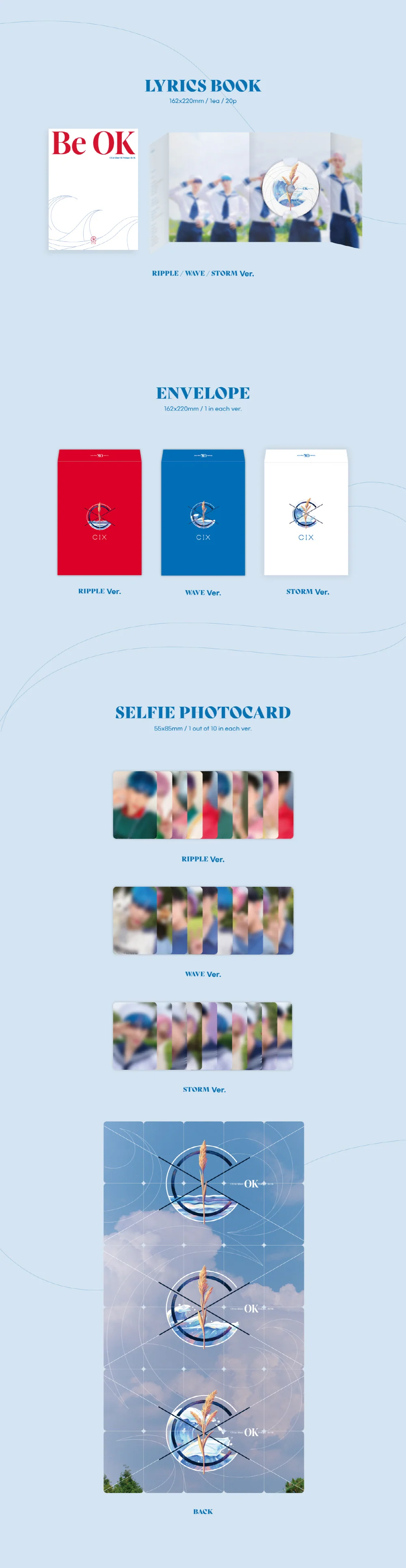 CIX - Vol.1 CIX 1st Album OK Prologue : Be OK - Image 4