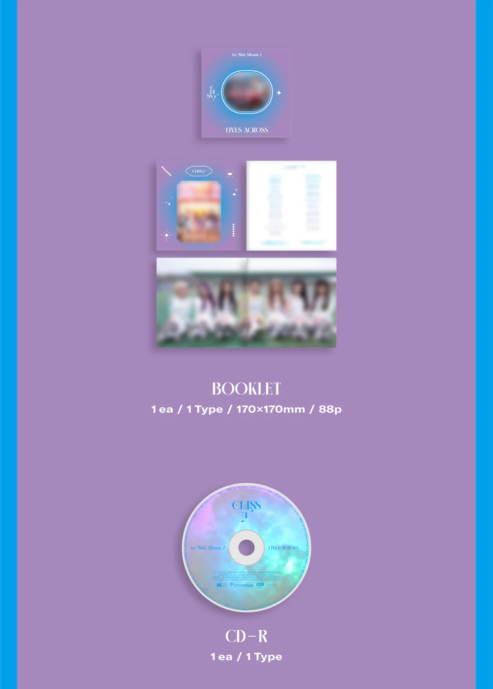 CLASS:y - LIVES ACROSS (1st Mini Album Z) - Image 3