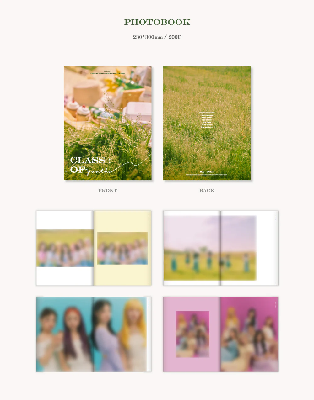 CLASS:y - THE 1ST PHOTOBOOK [7 OF YOUTHS] - Image 3