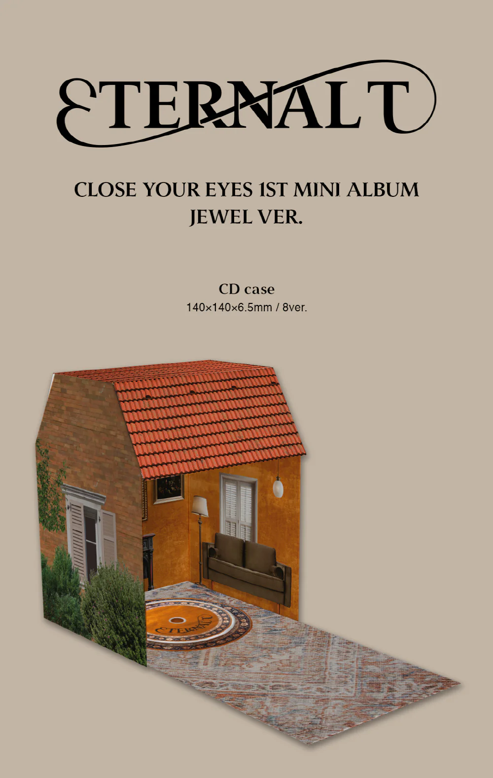 CLOSE YOUR EYES - 1st Mini Album ETERNALT [JEWEL Ver.] - Image 3