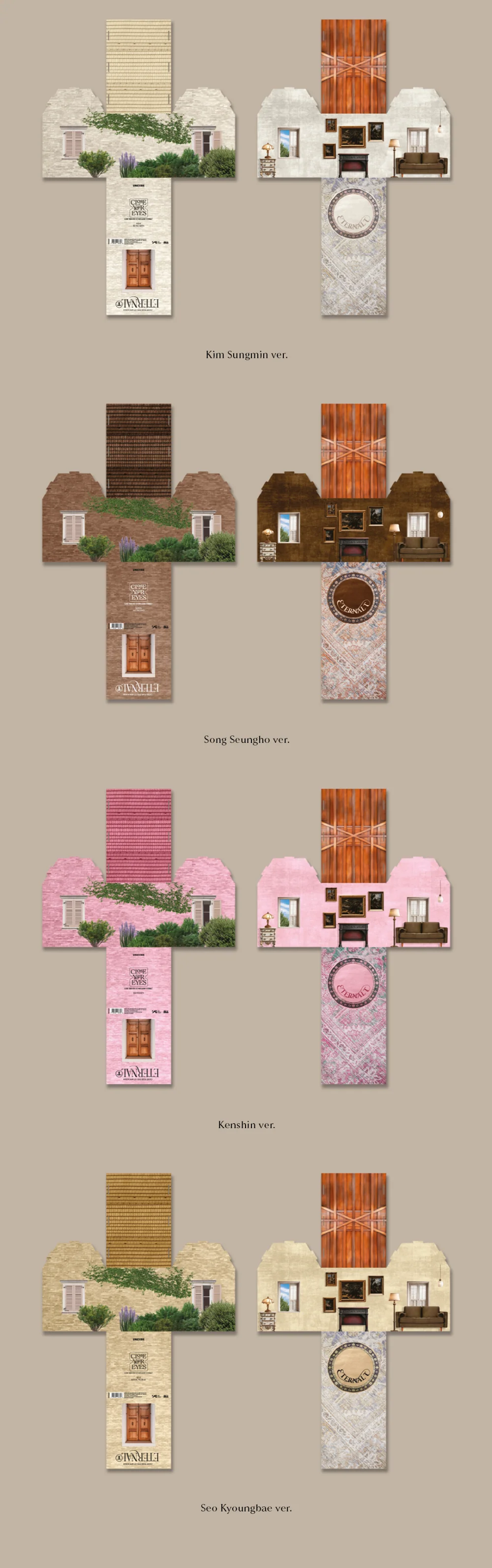 CLOSE YOUR EYES - 1st Mini Album ETERNALT [JEWEL Ver.] - Image 5