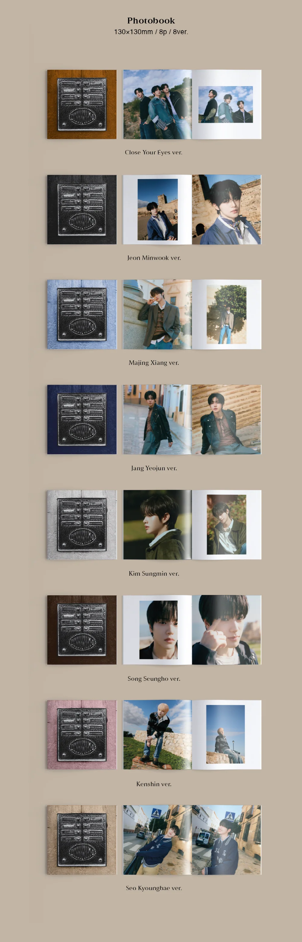 CLOSE YOUR EYES - 1st Mini Album ETERNALT [JEWEL Ver.] - Image 6