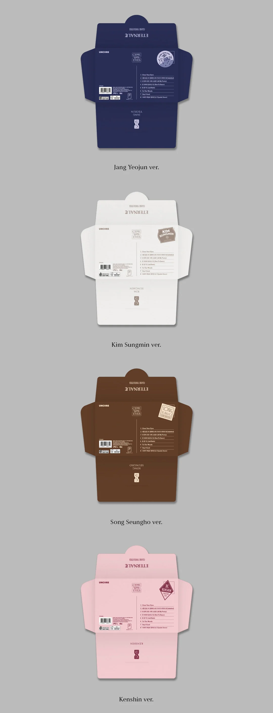 CLOSE YOUR EYES - 1st Mini Album ETERNALT [POCA ALBUM] - Image 4