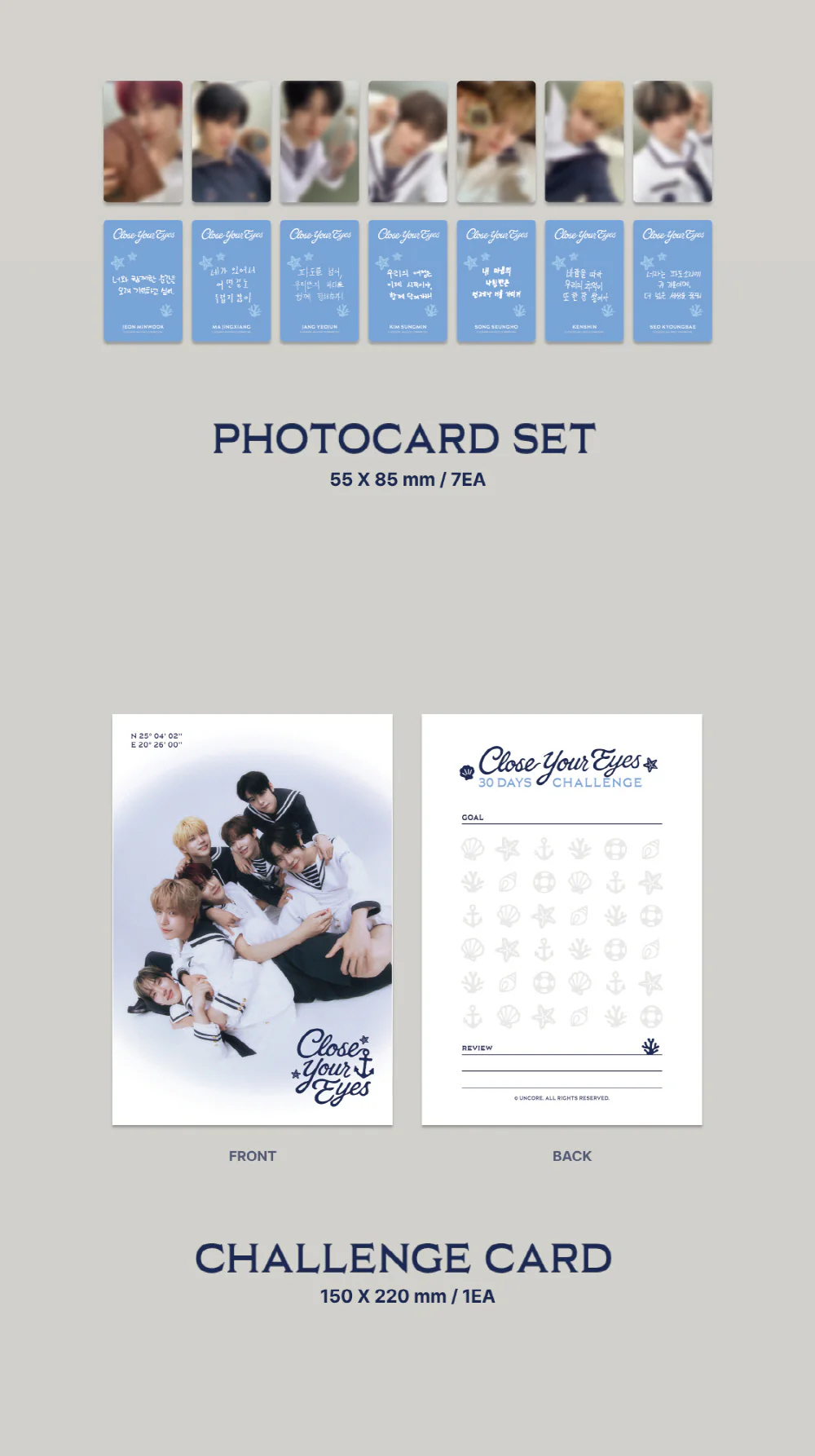 CLOSE YOUR EYES 2026 SEASON'S GREETINGS + Pre-Order Gift - Image 4