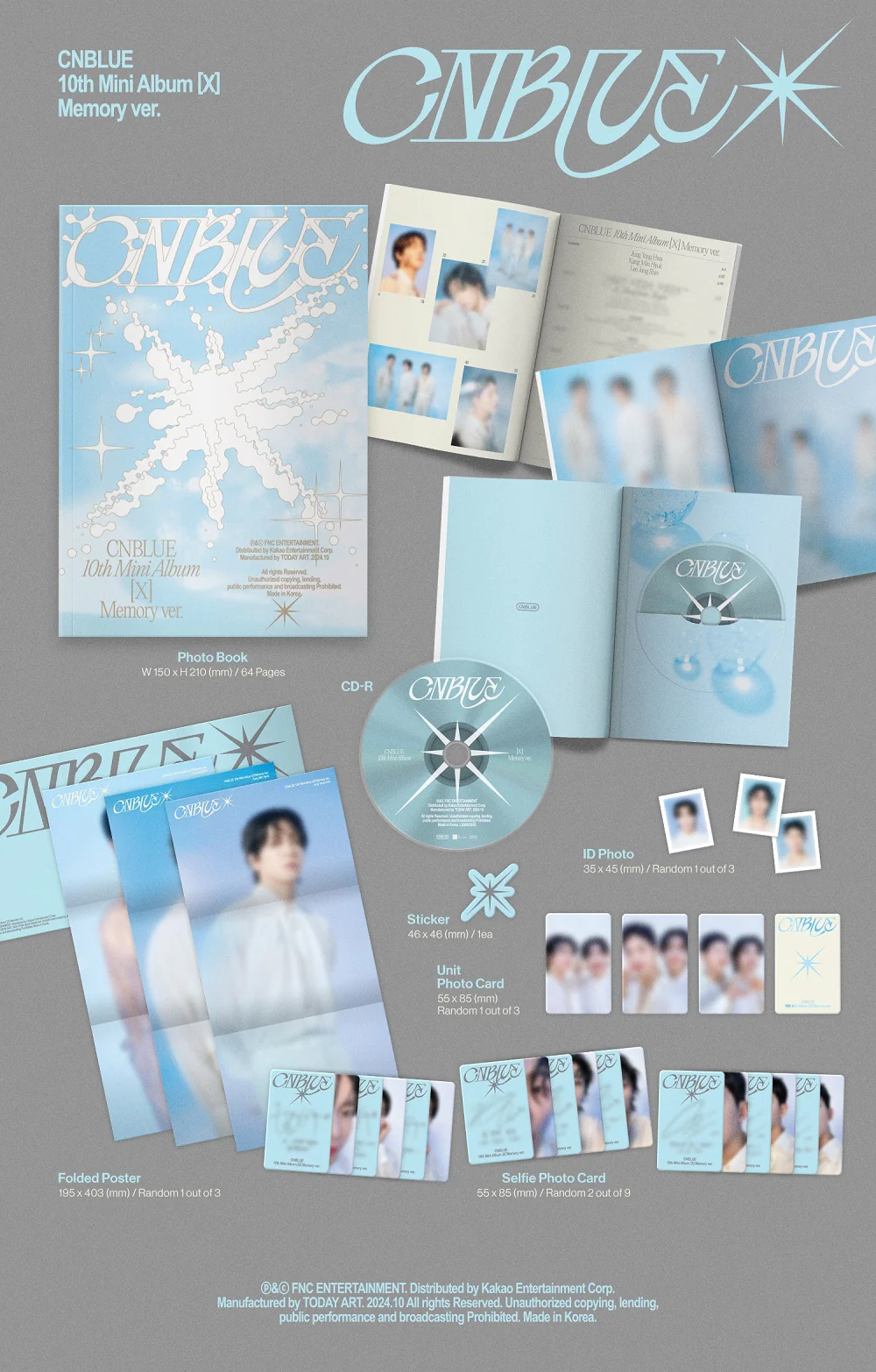 CNBLUE - 10th Mini Album X CD - Image 3