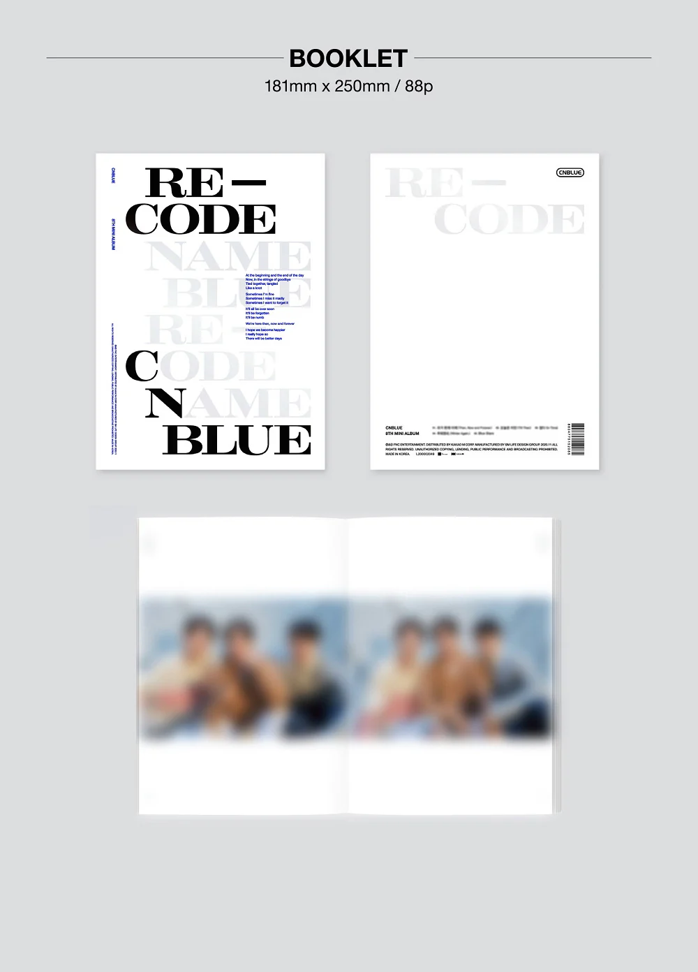 CNBLUE - RE-CODE Special ver. CD - Image 3