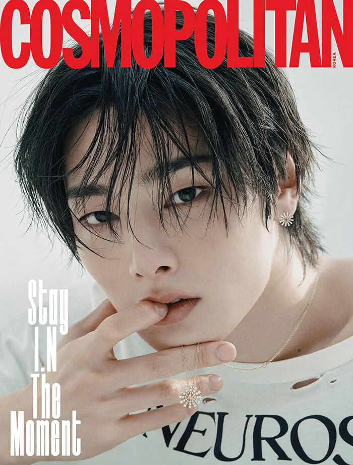Cosmopolitan Magazine Korea December 2025 Stray Kids I.N - Image 3