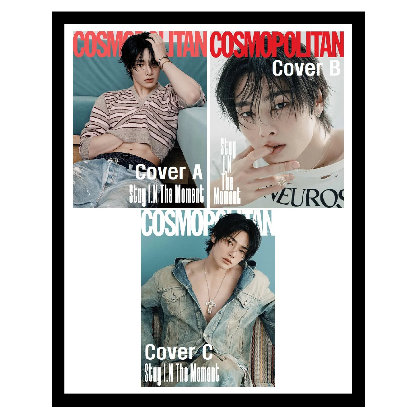 Cosmopolitan Magazine Korea December 2025 Stray Kids I.N - Image 5