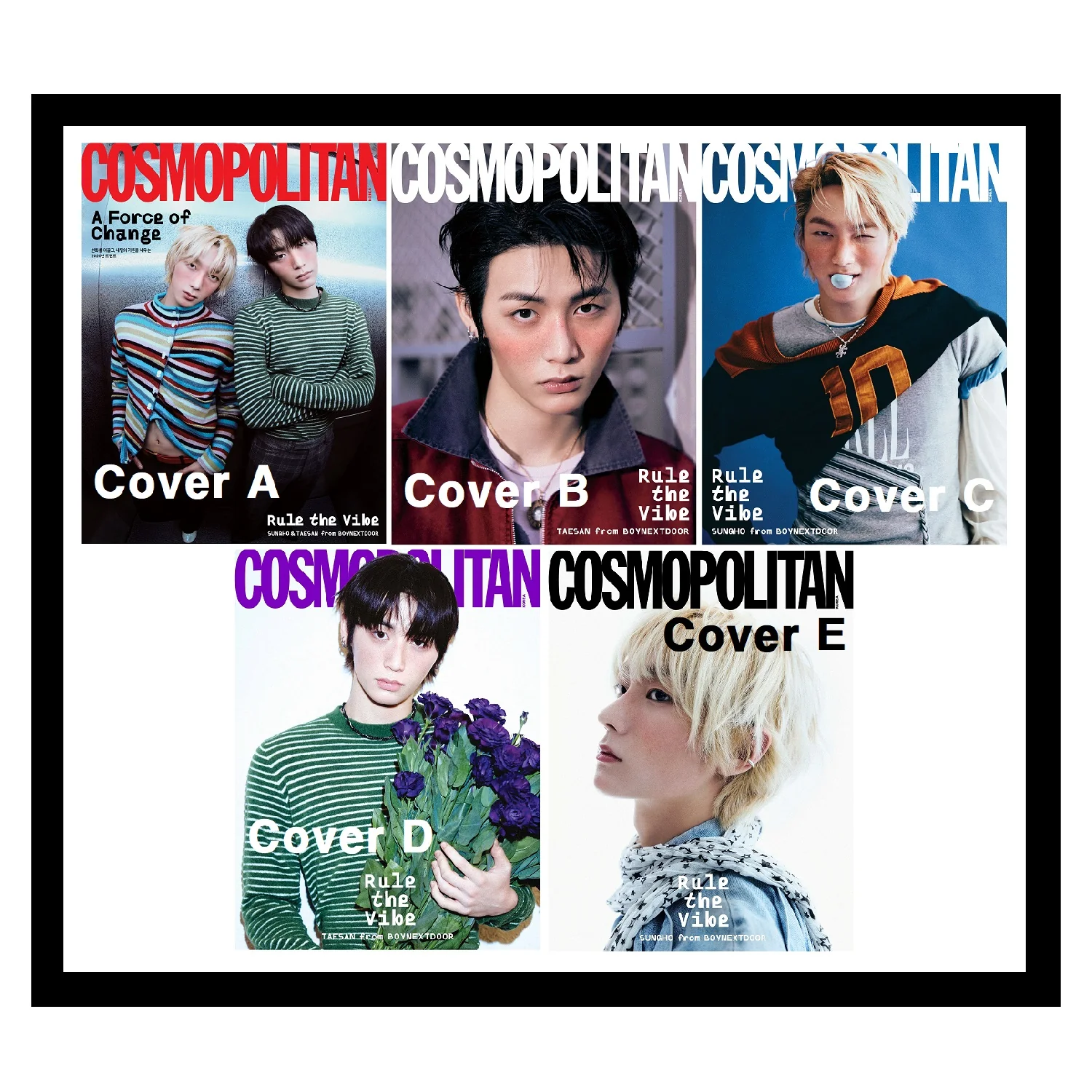 Cosmopolitan Magazine Korea January 2026 BOYNEXTDOOR - Image 7