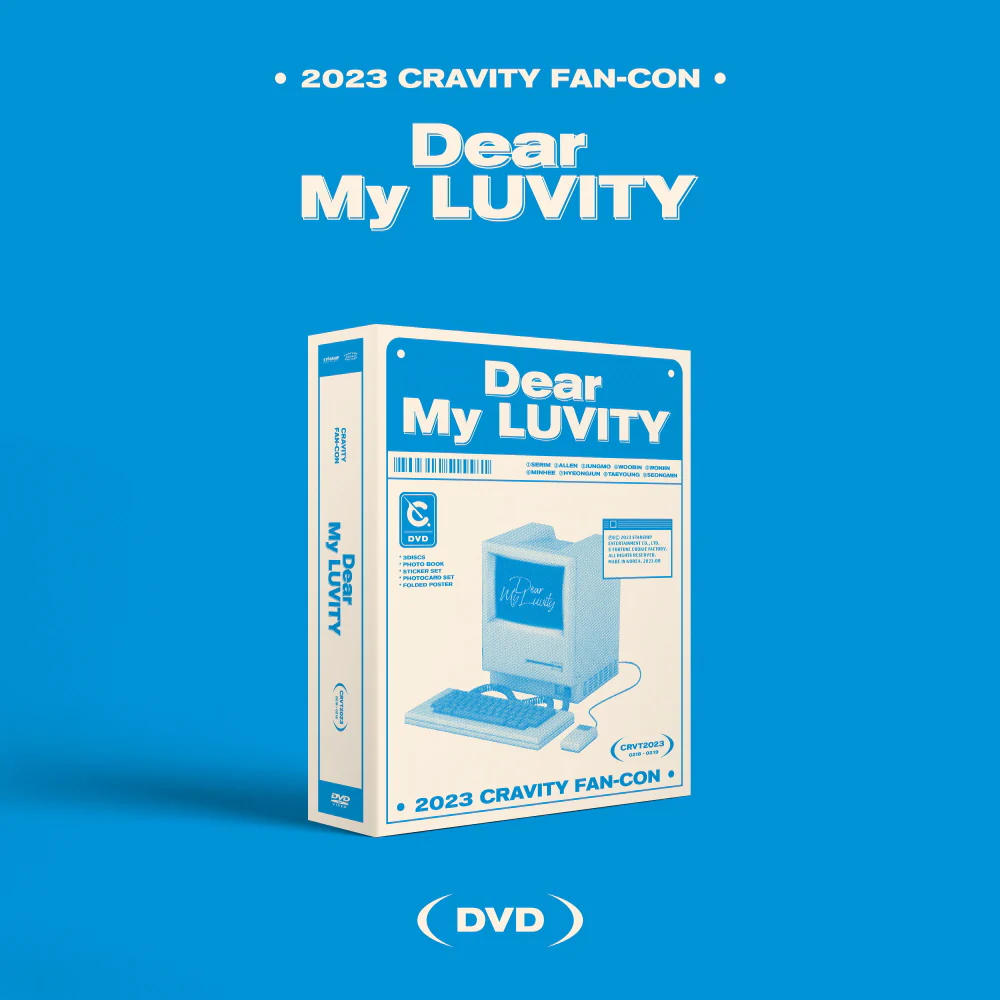 CRAVITY - 2023 CRAVITY FAN CON Dear My LUVITY DVD