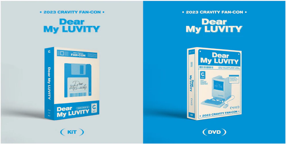 CRAVITY - 2023 CRAVITY FAN CON Dear My LUVITY KIT VIDEO + DVD