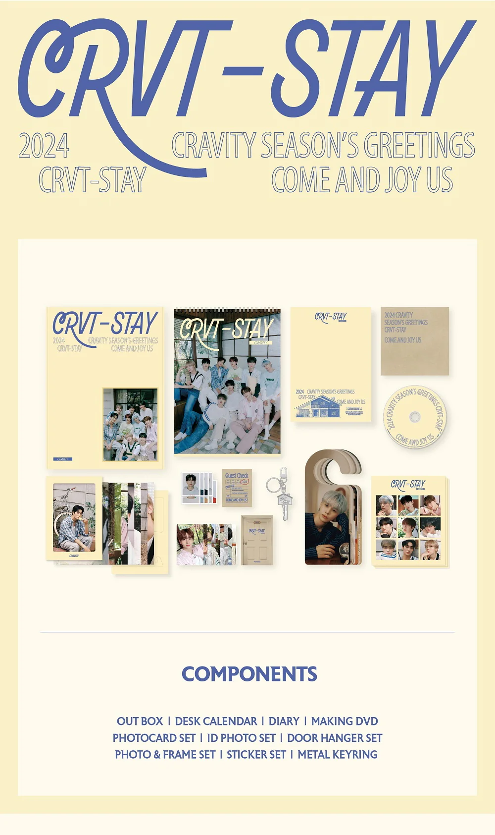 CRAVITY - 2024 Season's Greetings CRVT-STAY - Image 3